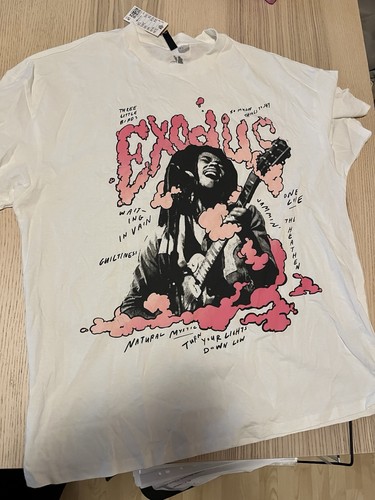 Bob marley shirt medium - h&m, t-shirt.