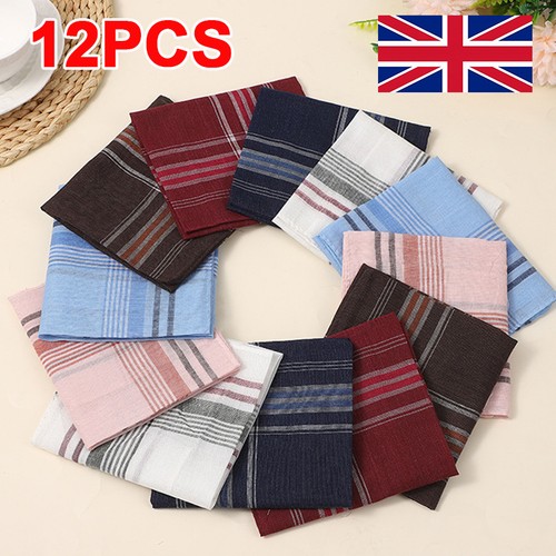 Men handkerchiefs 12 pack - men's, handkerchiefs,