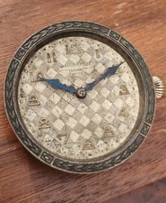 Sandoz Vuille 8 Day Car Clock