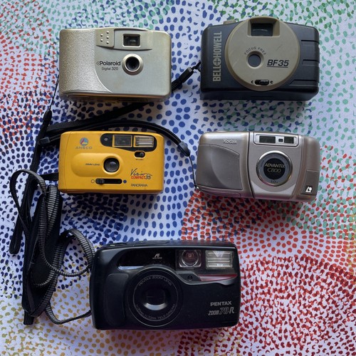 Vintage cameras untested lot - vintage,