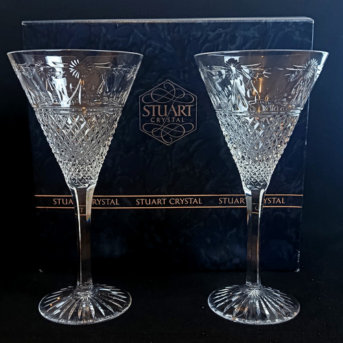 Boxed stuart crystal - x,