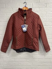 Jack Murphy Ladies' Val Quilted Wax Jacket Burnt Orange 14 New W/Tags Cost £155 