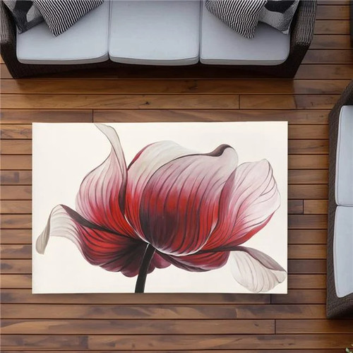 3x5 anemone flower - 3x5, outdoor