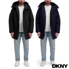Dkny mens down parka jacket - mens,