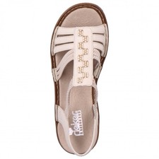 RIEKER Womens 62855-60 Alabama Beige Sandals UK Size 6