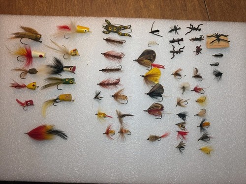 Lot vintage fishing - 53,