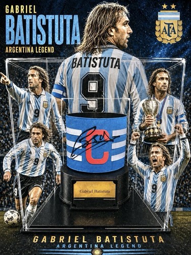 Hand signed gabriel - gabriel, batistuta