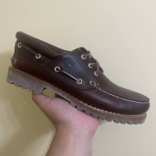 Timberland men brown leather - men's,