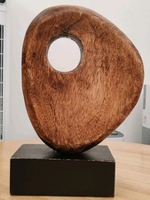 Wooden Decorative Sculpture With Stand