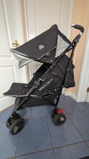 Maclaren Techno XT Single Seat Black Stroller Pushchair Buggy - Nice condition