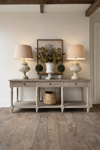 Large reclaimed rustic pine - rustic,