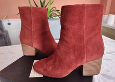 Size 6 J Crew Boots - Redwood