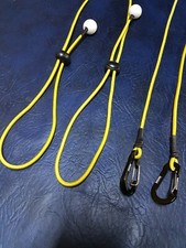 2x Kayak Paddle Leash Fishing Rod Holder Bungee Tie Rope Shock Cord Lanyard