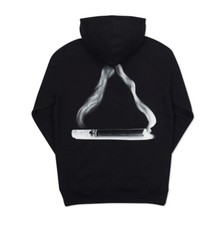 Palace Tri Smoke Hood Black size Medium Brand New