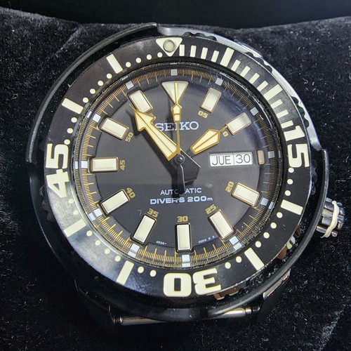 Seiko baby tuna black gold - seiko,