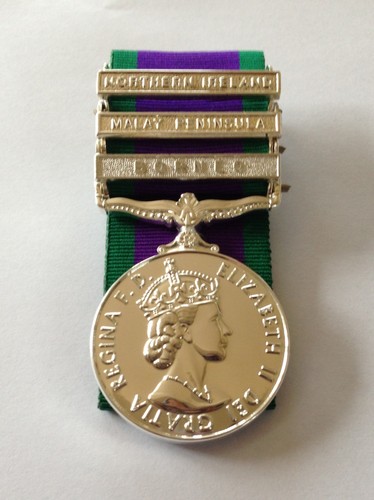 Mounted full size gsm medal - mounted,