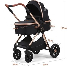 Newborn Baby Pram Pushchair