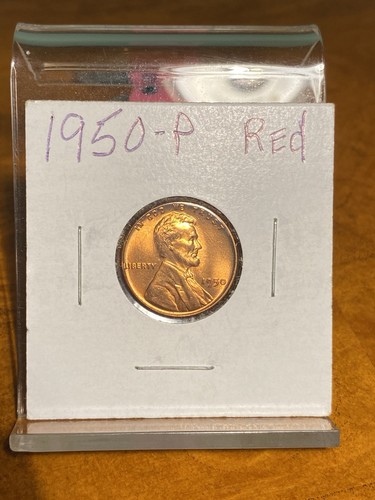 1950 wheat penny - 1950, no