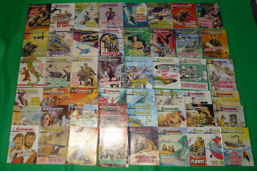 Commando bundle vintage comic