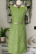 Linea Green Floral Linen Silk