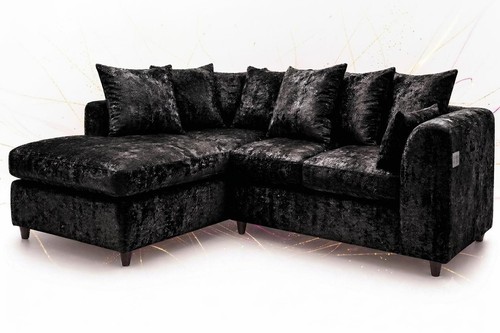 Seater black colour - black, crushed