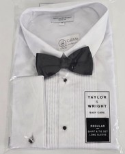 Mens Regular Fit Tuxedo Shirt