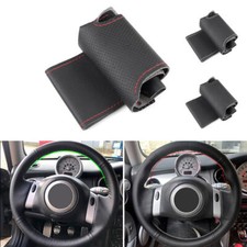 Leather Steering Wheel Cover