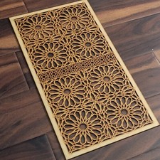 Moroccan Mandela Decorative Screen Radiator Cabinet Panel Partition 3mm 6mm 0222