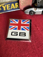 Vintage Car Badge - GB UNION