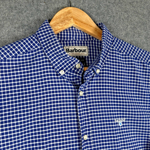 Barbour tattersall shirt mens - barbour,