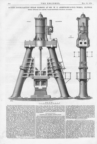 Elswick ton steam - steam, hammer