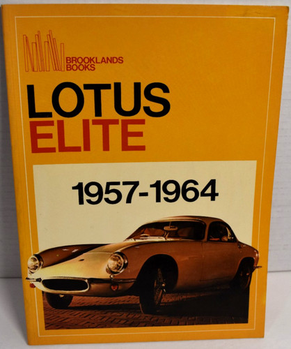 Lotus elite mk1 coupe - elite,