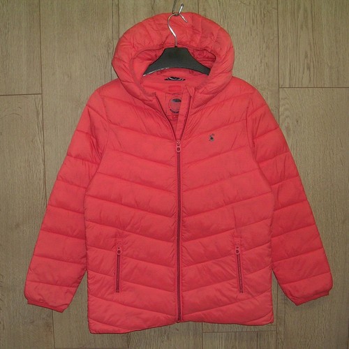 Joules girls coral pink hooded - joules,