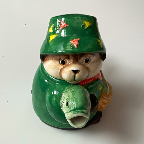 Novelty ceramic figural bear - novelty,