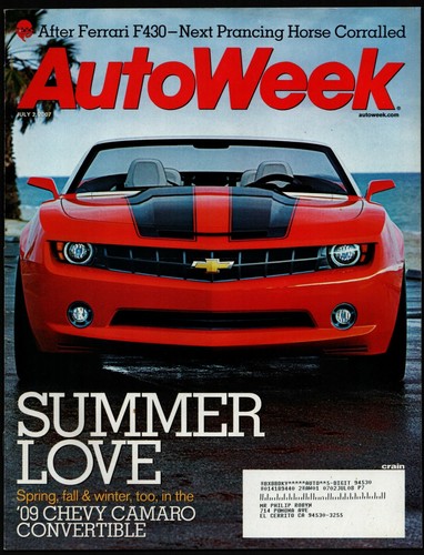 July 2007 autoweek magazine - july,