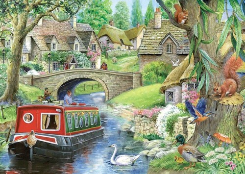 House puzzles taking it - house, of