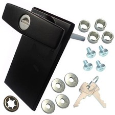 GARADOR Garage Door Black T-Handle LOCK 1984 - 1999 parts spares Repair Kit