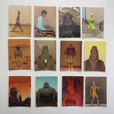 Moebius Jean Giraud Collectors Cards Images 28 Colour Cards