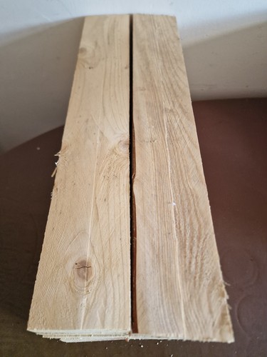 20x pine wood slats 50cm - 20x, 8cm