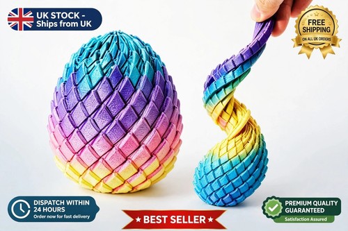 Printed dragon egg - 3d,