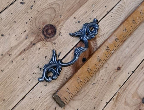 Rustic iron cabinet - , pull