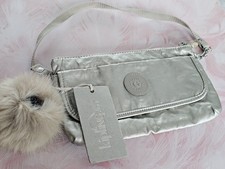 Kipling Small Silver Beige