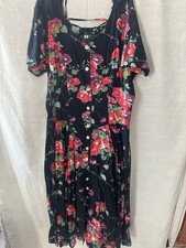 Vintage 80s black pink red