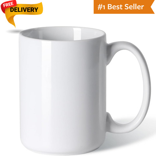 Porcelain coffee mug - 16, oz