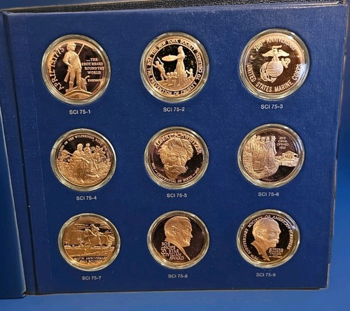 1975 franklin mint bronze - franklin,