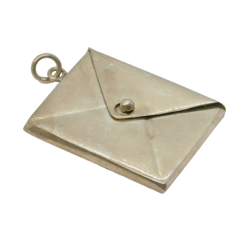 Sterling silver envelope form - sterling,