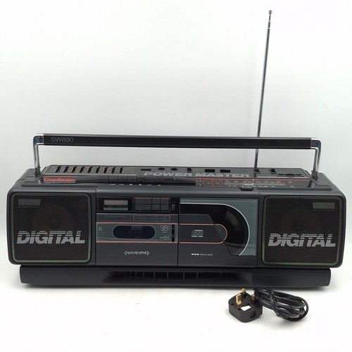 Goodmans sw890 ghetto blaster - goodmans,