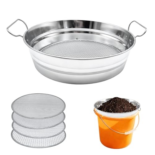 Soil sifter for - sifter, with