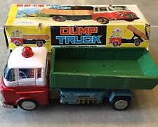 Vintage tin toy dump truck ME
