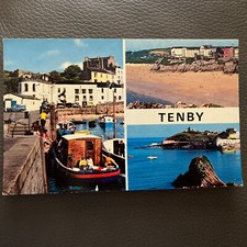 1978 Vintage Postcard Of Tenby - Multi-view - Unposted